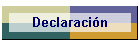 Declaración